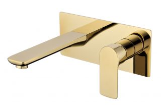 Смеситель встраиваемый для раковины Grocenberg GB599 Золото